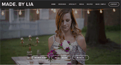 Desktop Screenshot of madebylia.com